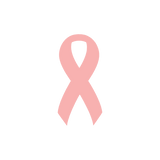 Add Ribbons product showing a simple pink ribbon symbol, branded by Crumbs & Doilies.